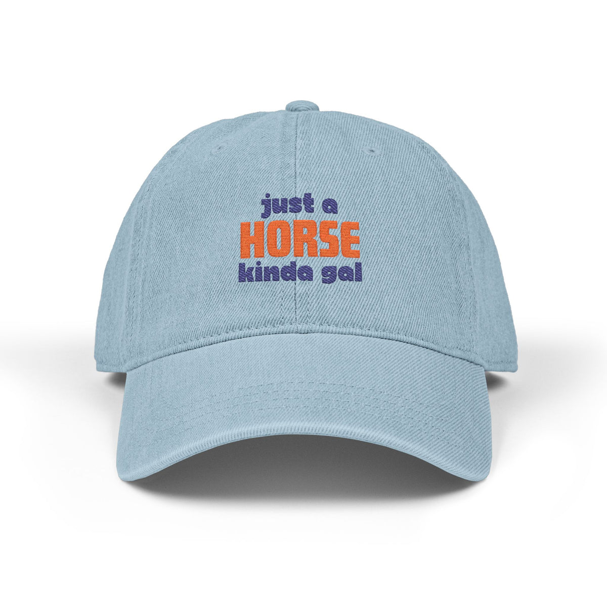 Just a Horse Kinda Gal Embroidered Cap – view 10