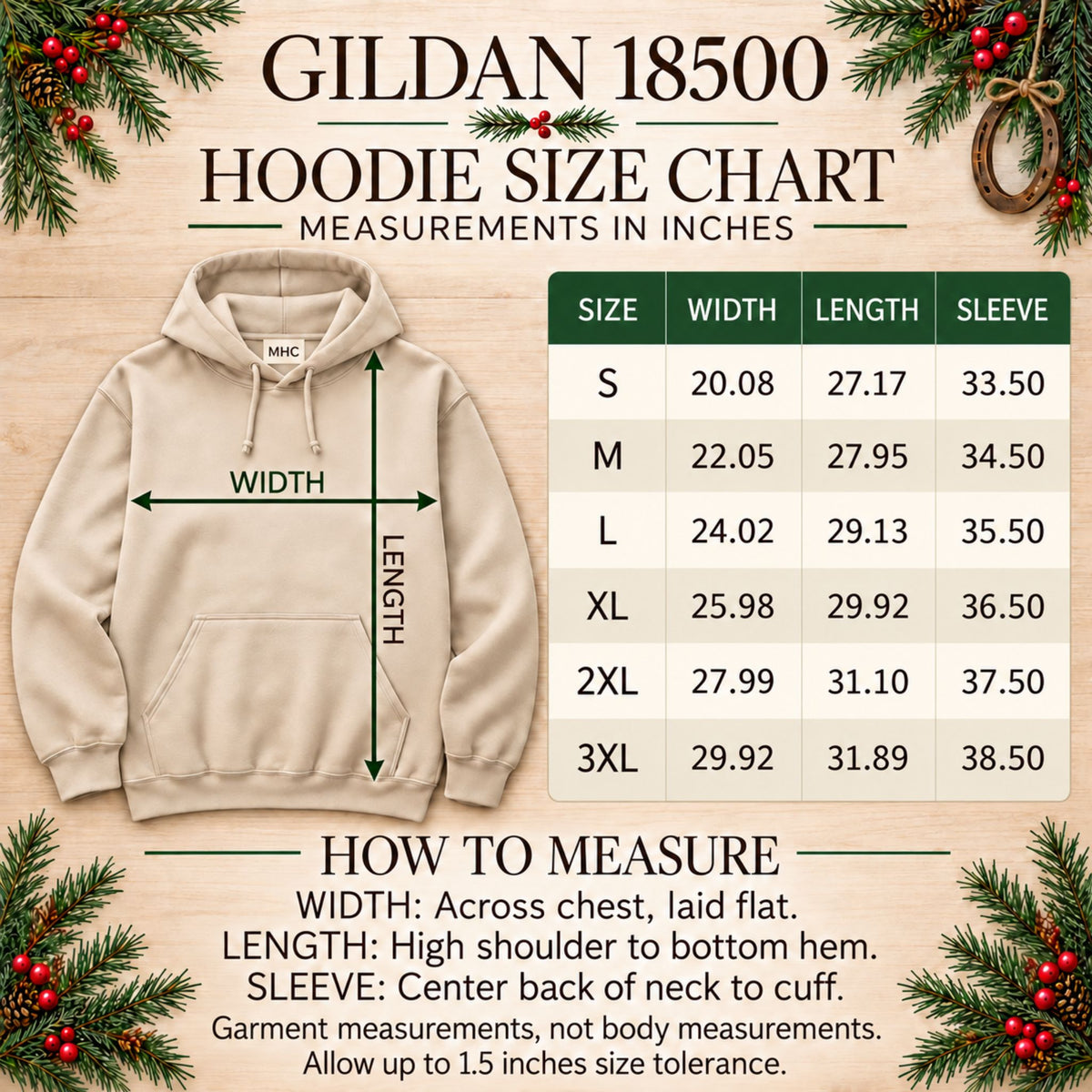 Merry Horse-Mas Christmas Hoodie