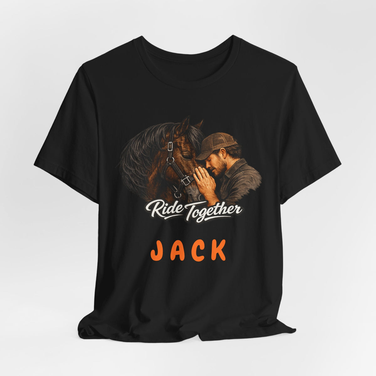 Ride Together Personalized Horse T-Shirt – view 23