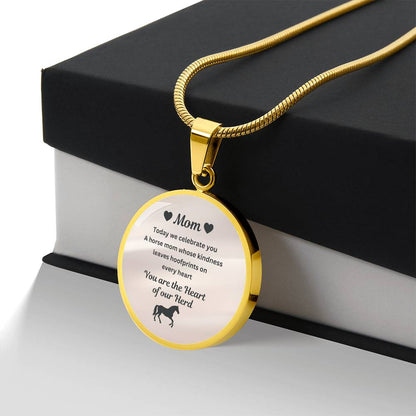 Horse Mom Necklace Gift – Heart Of Our Herd Jewelry for Mother’s Day – view 13