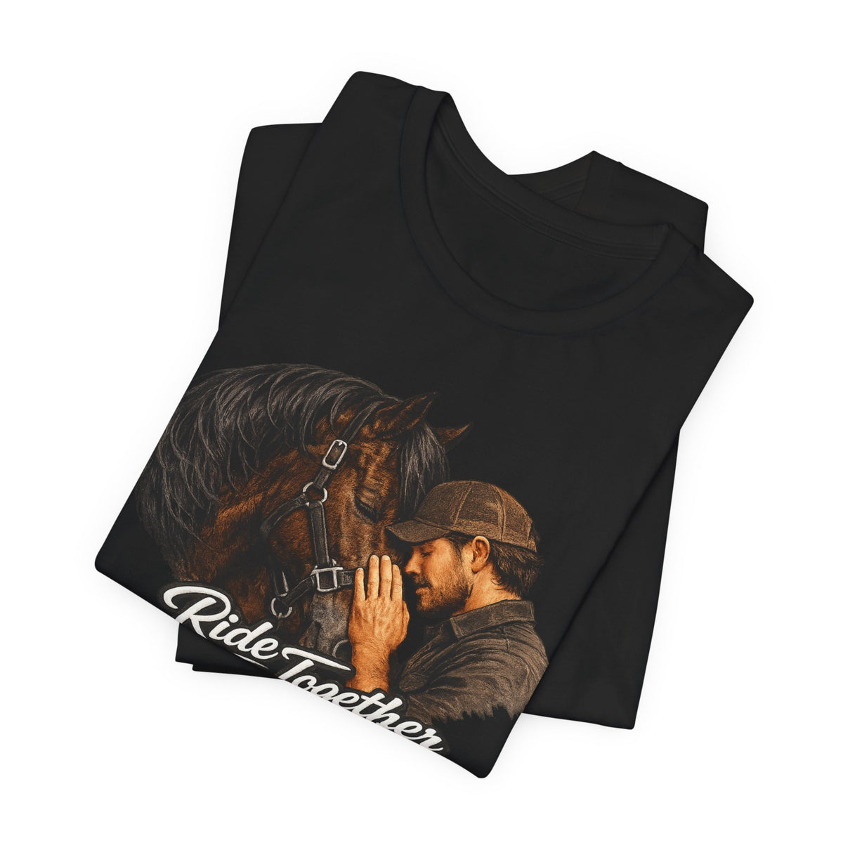 Ride Together Personalized Horse T-Shirt – view 22