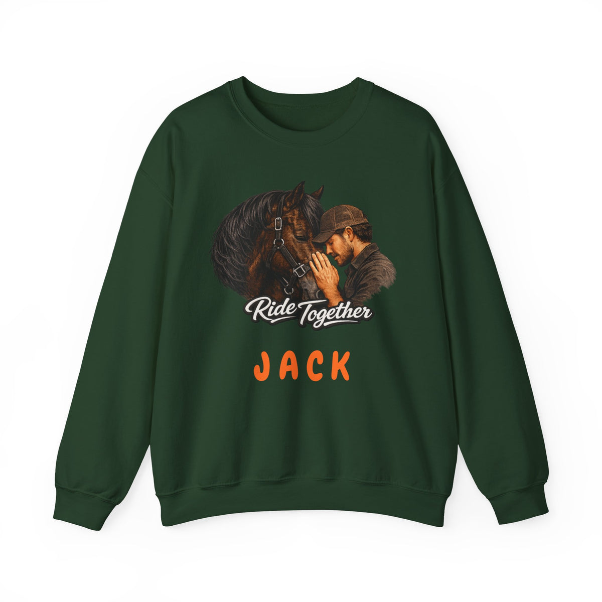 Ride Together Personalized Horse Sweatshirt – view 15