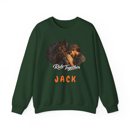 Ride Together Personalized Horse Sweatshirt – view 15