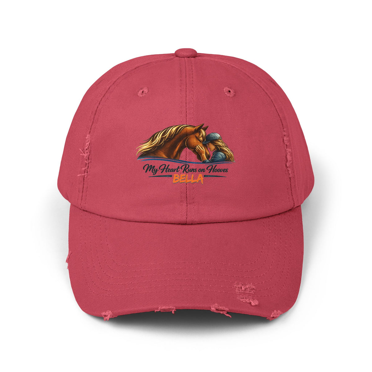 Heart Runs on Hooves Personalized Cap – view 11