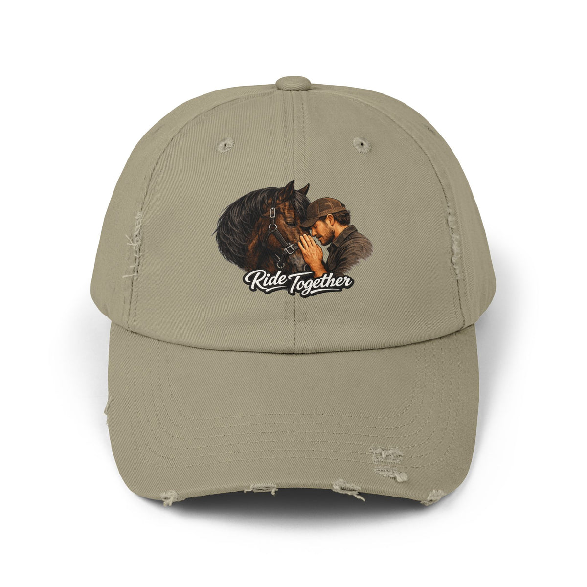 Ride Together Distressed Horse Cap – view 5