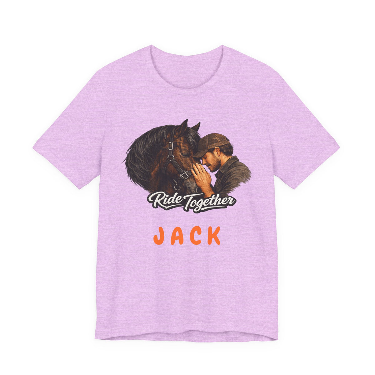 Ride Together Personalized Horse T-Shirt – view 18