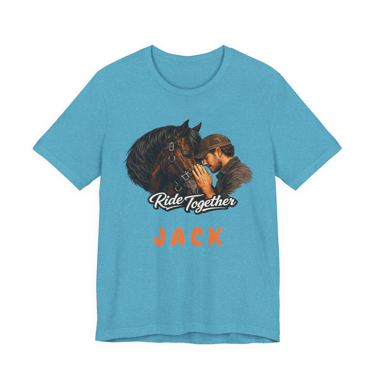 Ride Together Personalized Horse T-Shirt – view 16