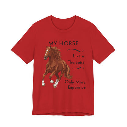 My Horse Is My Therapist T-Shirt – view 11