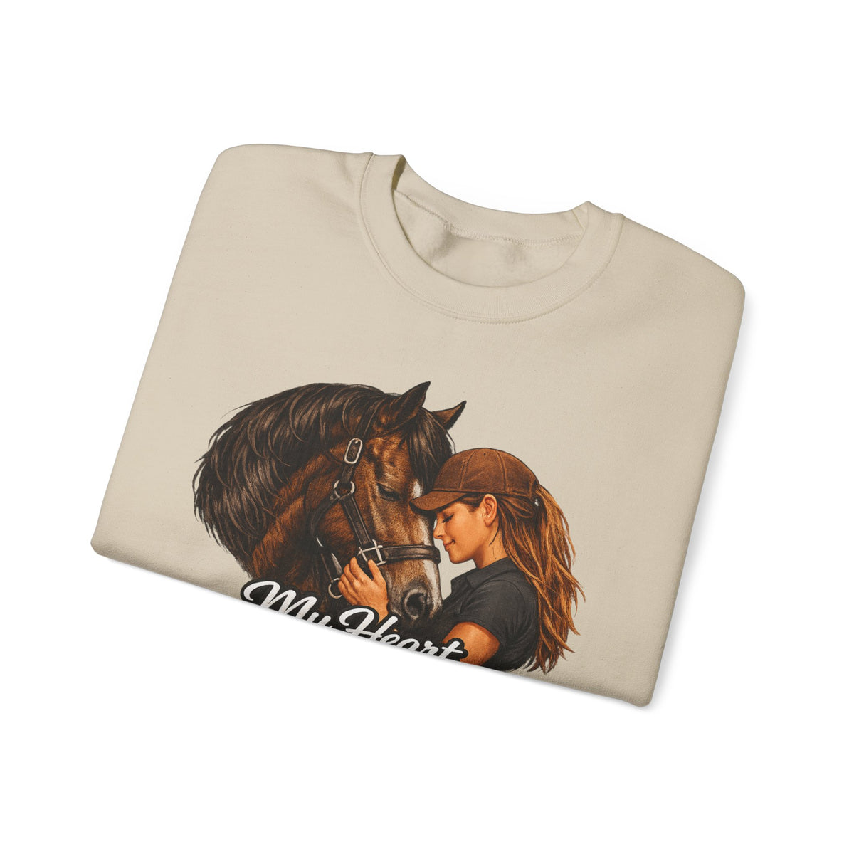 My Heart Horse Personalized Sweatshirt – view 16