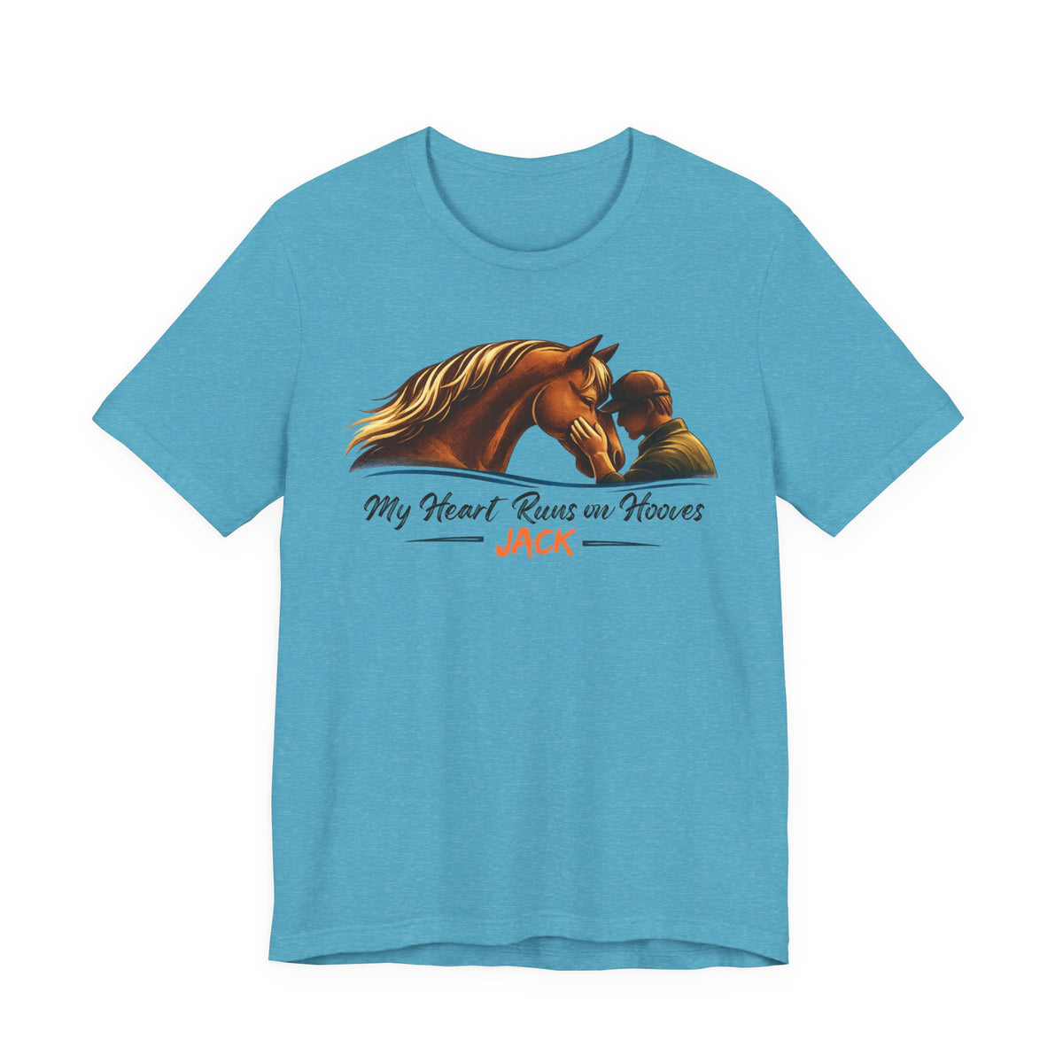 My Heart Runs on Hooves Tr-Shit – view 11