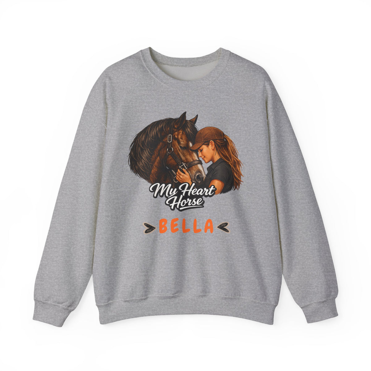 My Heart Horse Personalized Sweatshirt – view 9