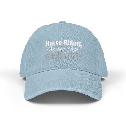 Horse Riding Makes Me Grounded Cap – view 9
