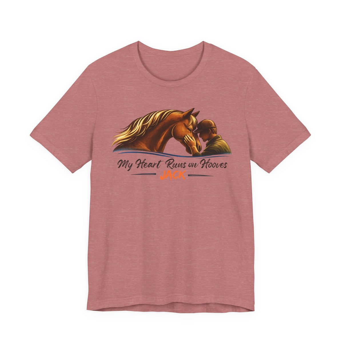 My Heart Runs on Hooves Tr-Shit – view 7