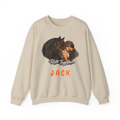 Ride Together Personalized Horse Sweatshirt – view 8