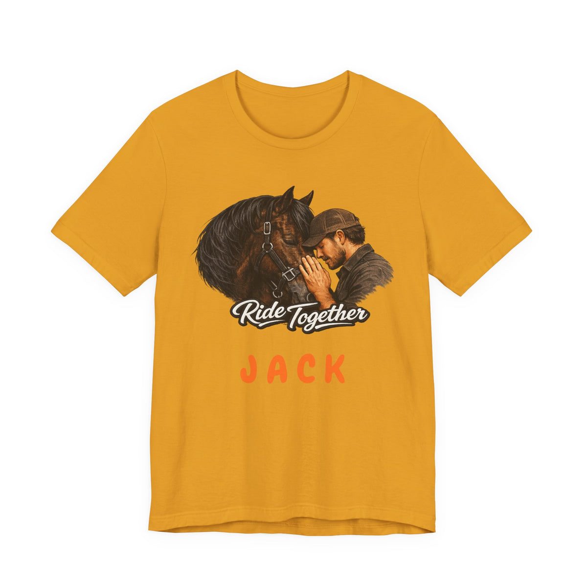 Ride Together Personalized Horse T-Shirt – view 12