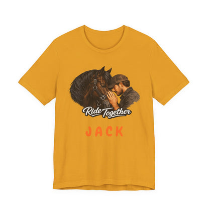 Ride Together Personalized Horse T-Shirt – view 12