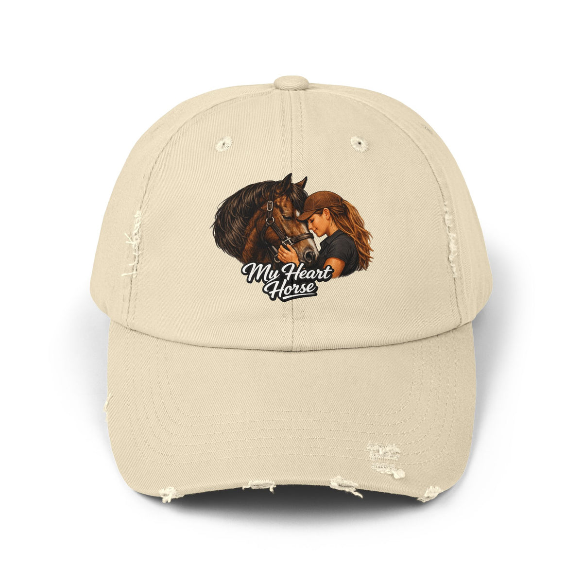 My Heart Horse Distressed Cap – view 6