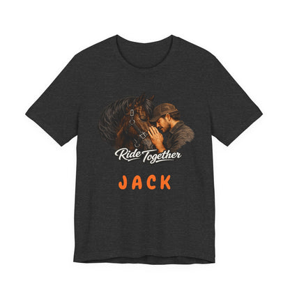 Ride Together Personalized Horse T-Shirt – view 15