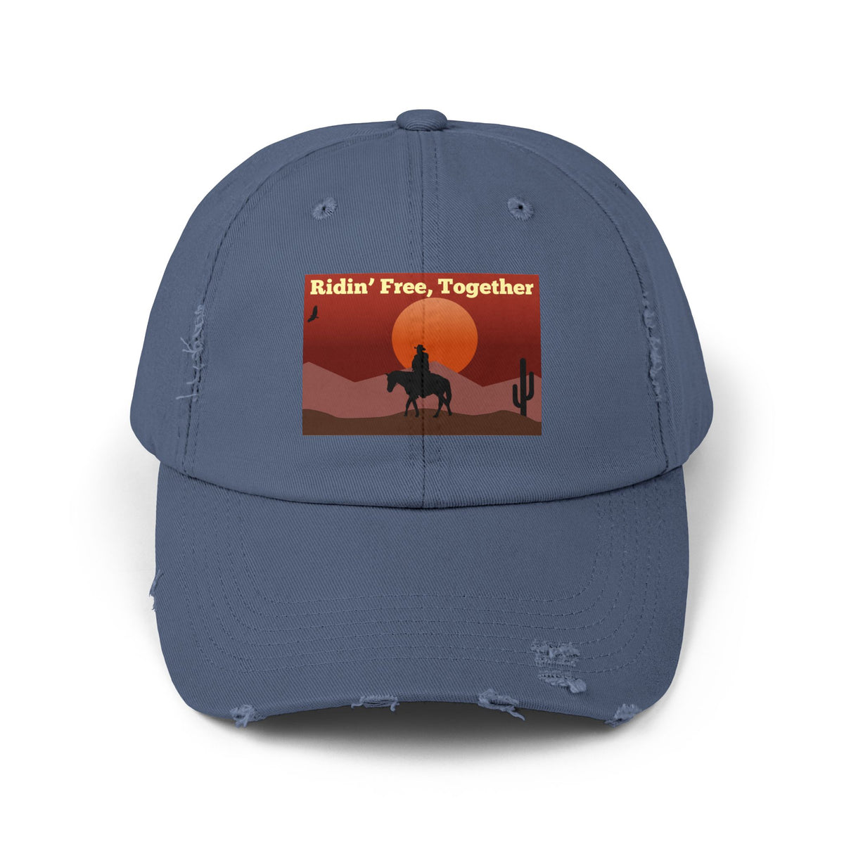 Ridin' Free Together Distressed Cap – view 9