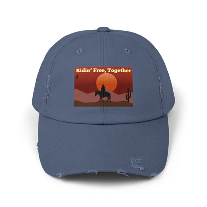 Ridin' Free Together Distressed Cap – view 9