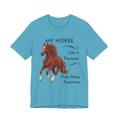 My Horse Is My Therapist T-Shirt – view 10