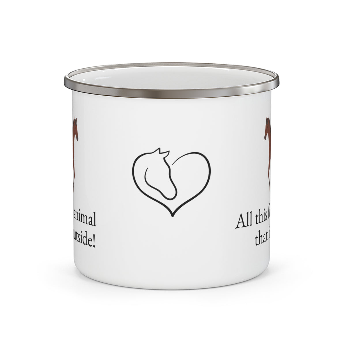 All This for an Animal Enamel Mug – view 4