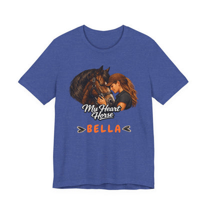 My Heart Horse Personalized T-Shirt – view 12