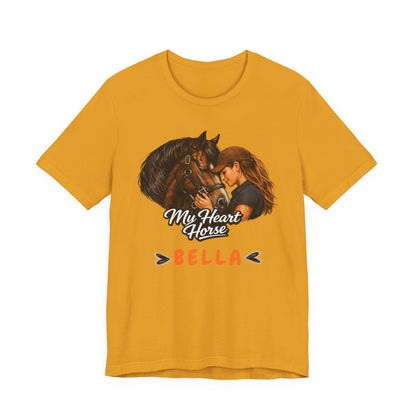 My Heart Horse Personalized T-Shirt – view 11