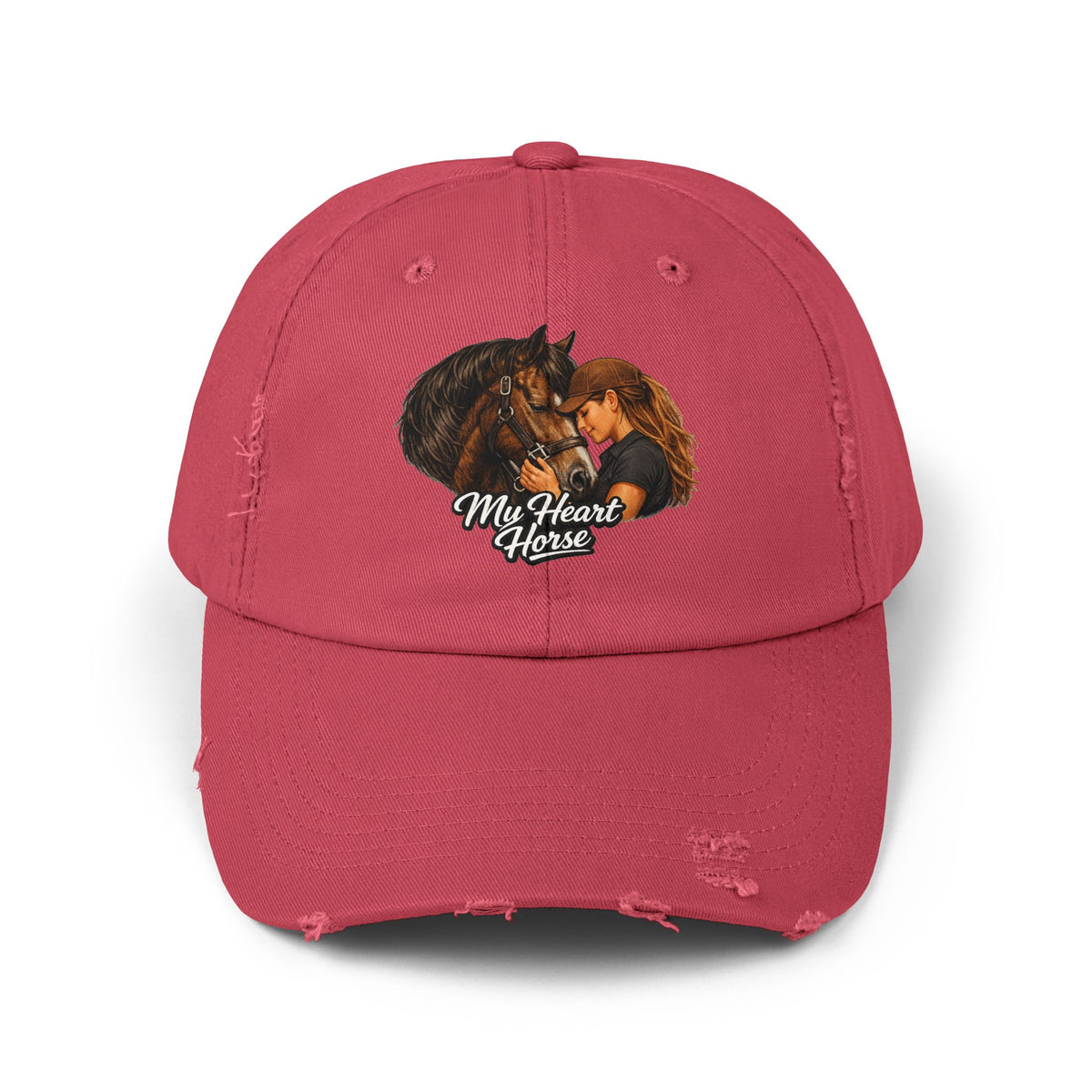 My Heart Horse Distressed Cap – view 13