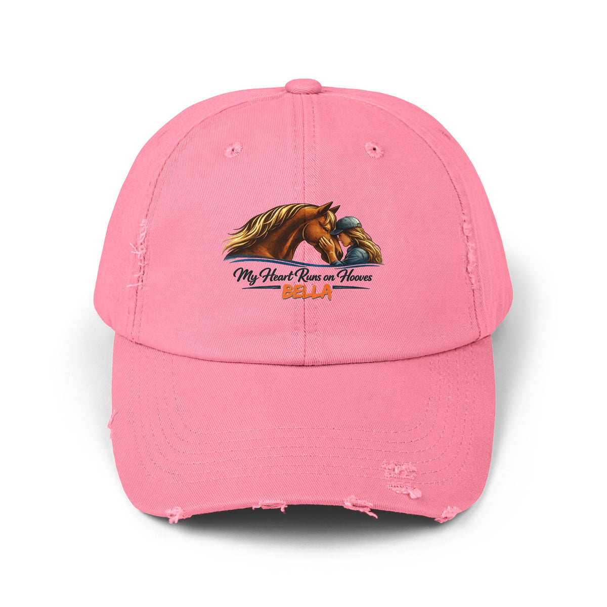 Heart Runs on Hooves Personalized Cap – view 10
