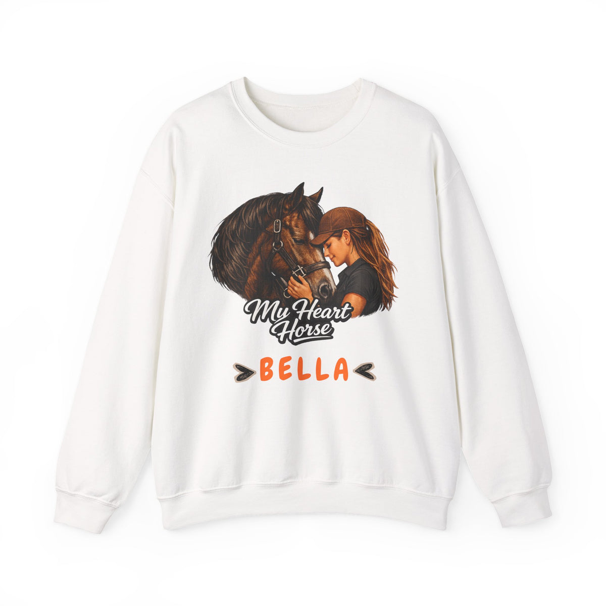 My Heart Horse Personalized Sweatshirt – view 7