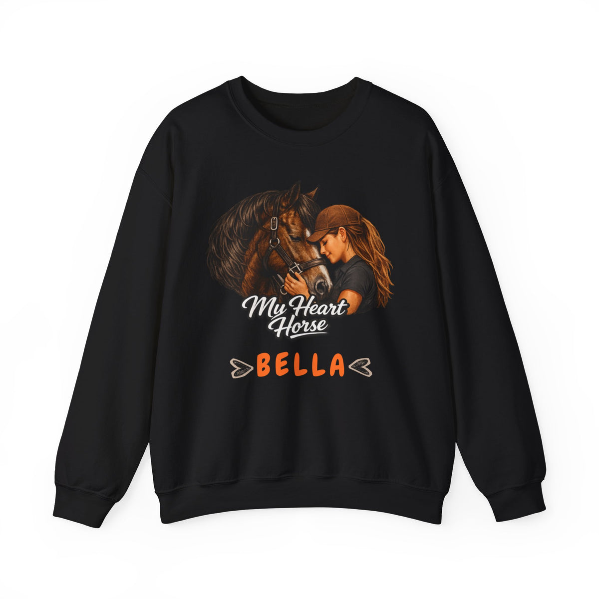 My Heart Horse Personalized Sweatshirt – view 8