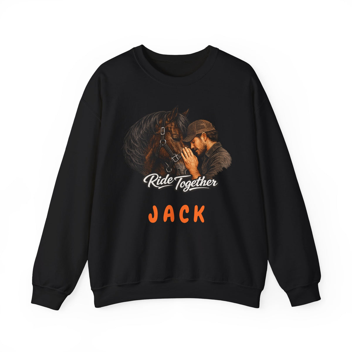 Ride Together Personalized Horse Sweatshirt – view 6