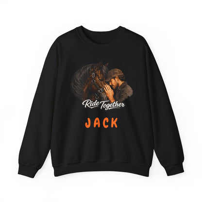 Ride Together Personalized Horse Sweatshirt – view 6