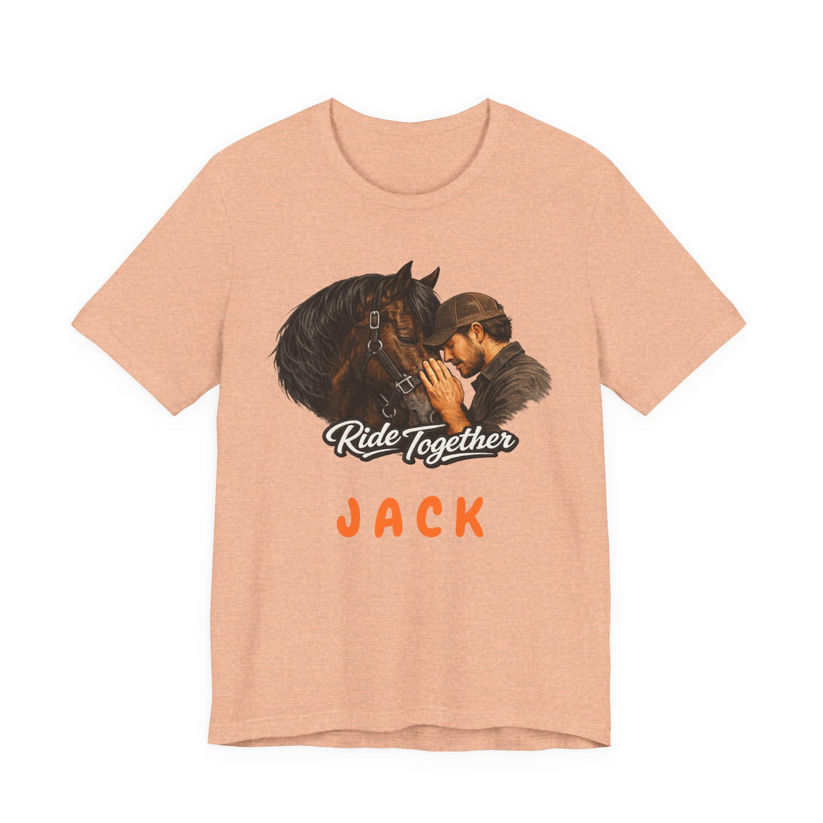 Ride Together Personalized Horse T-Shirt – view 11