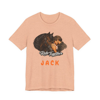 Ride Together Personalized Horse T-Shirt – view 11