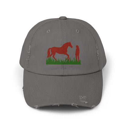 Horse and Rider Distressed Cap – view 9