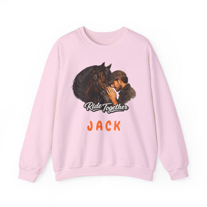 Ride Together Personalized Horse Sweatshirt – view 12