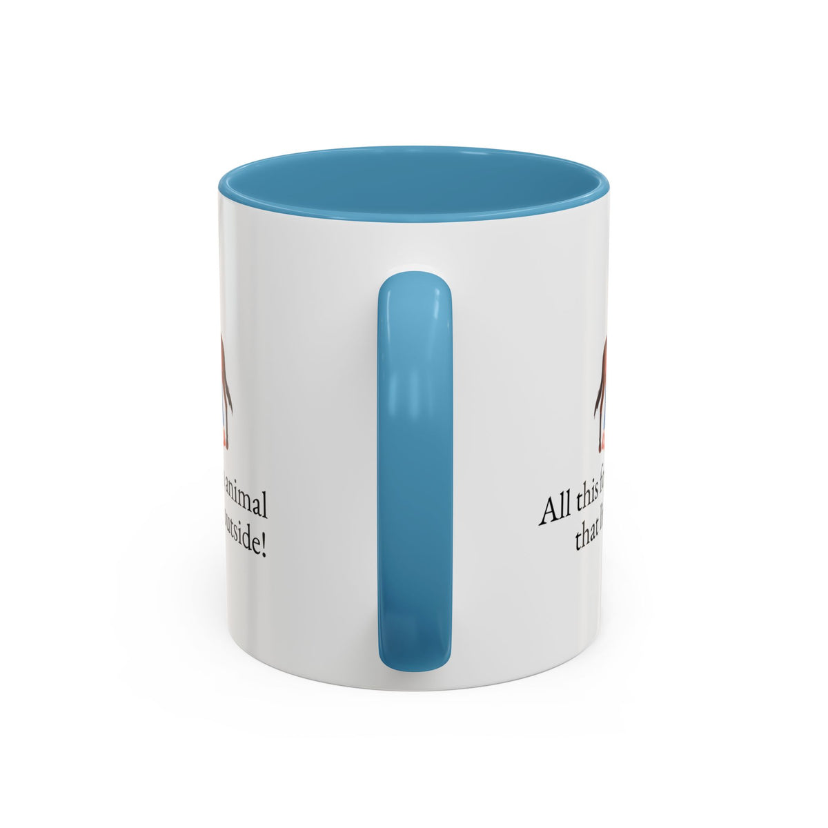 All This for an Animal Two-Tone Mug – view 16