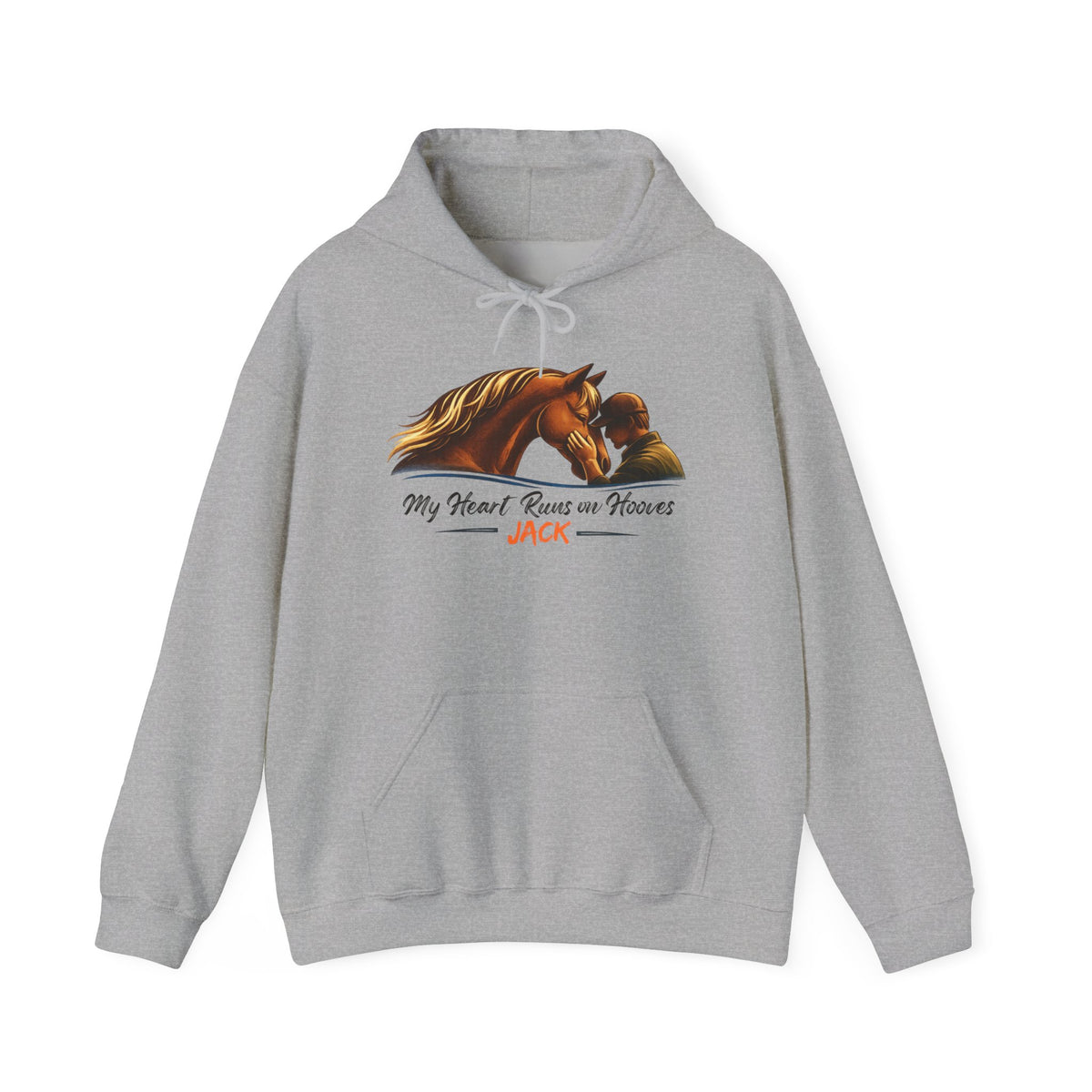 My Heart Runs on Hooves Hoodie – view 12