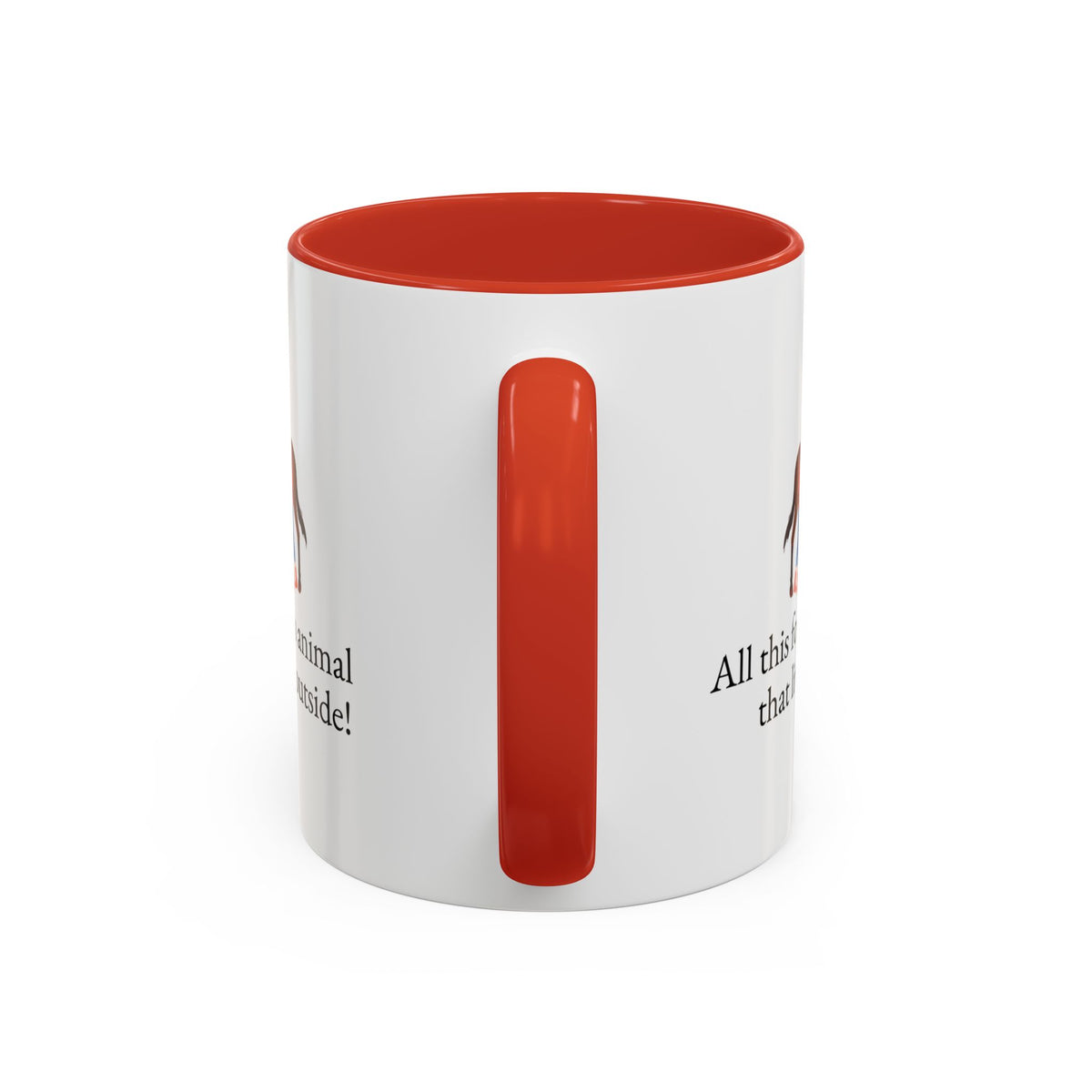 All This for an Animal Two-Tone Mug – view 7