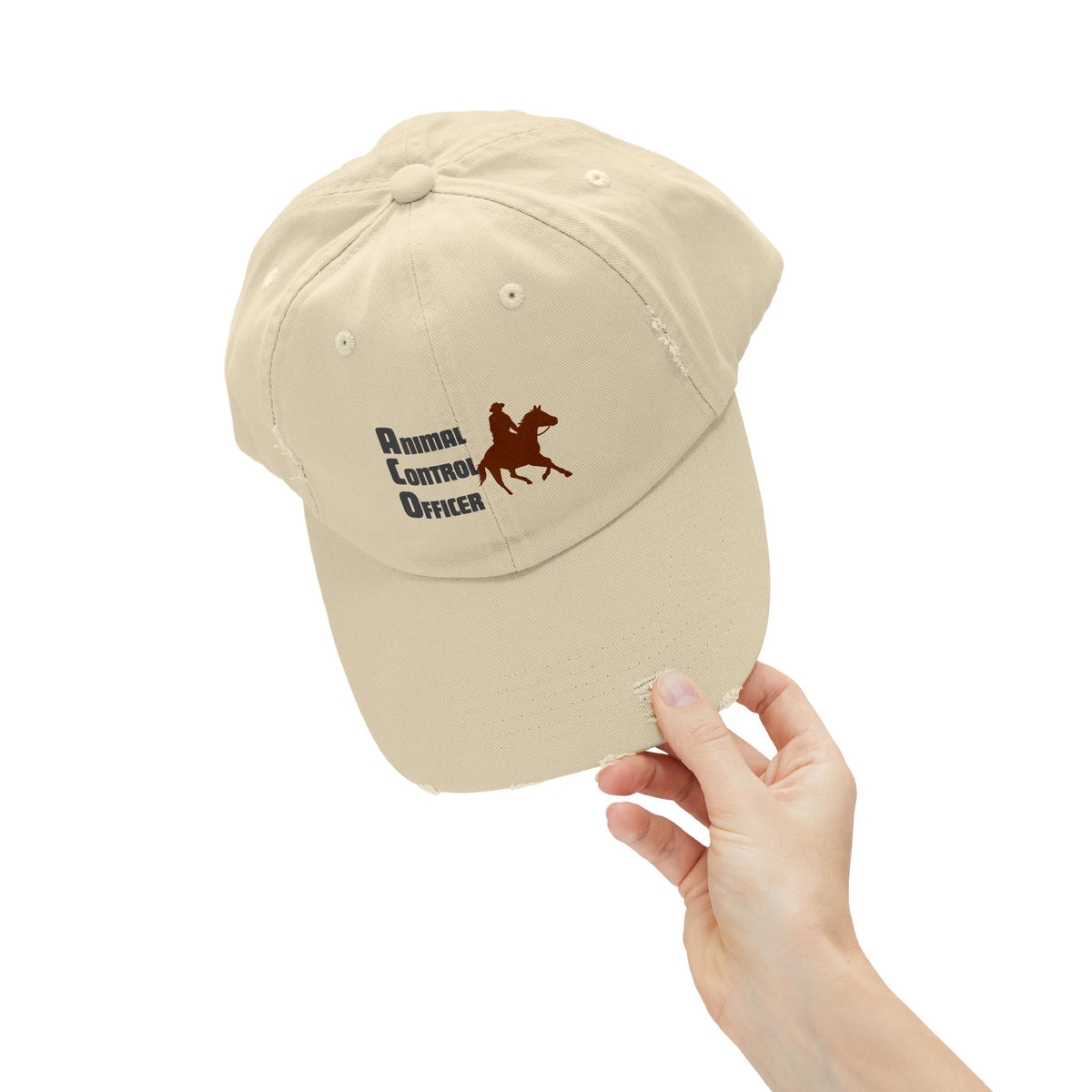 Animal Control Officer Horse Distressed Cap – view 8
