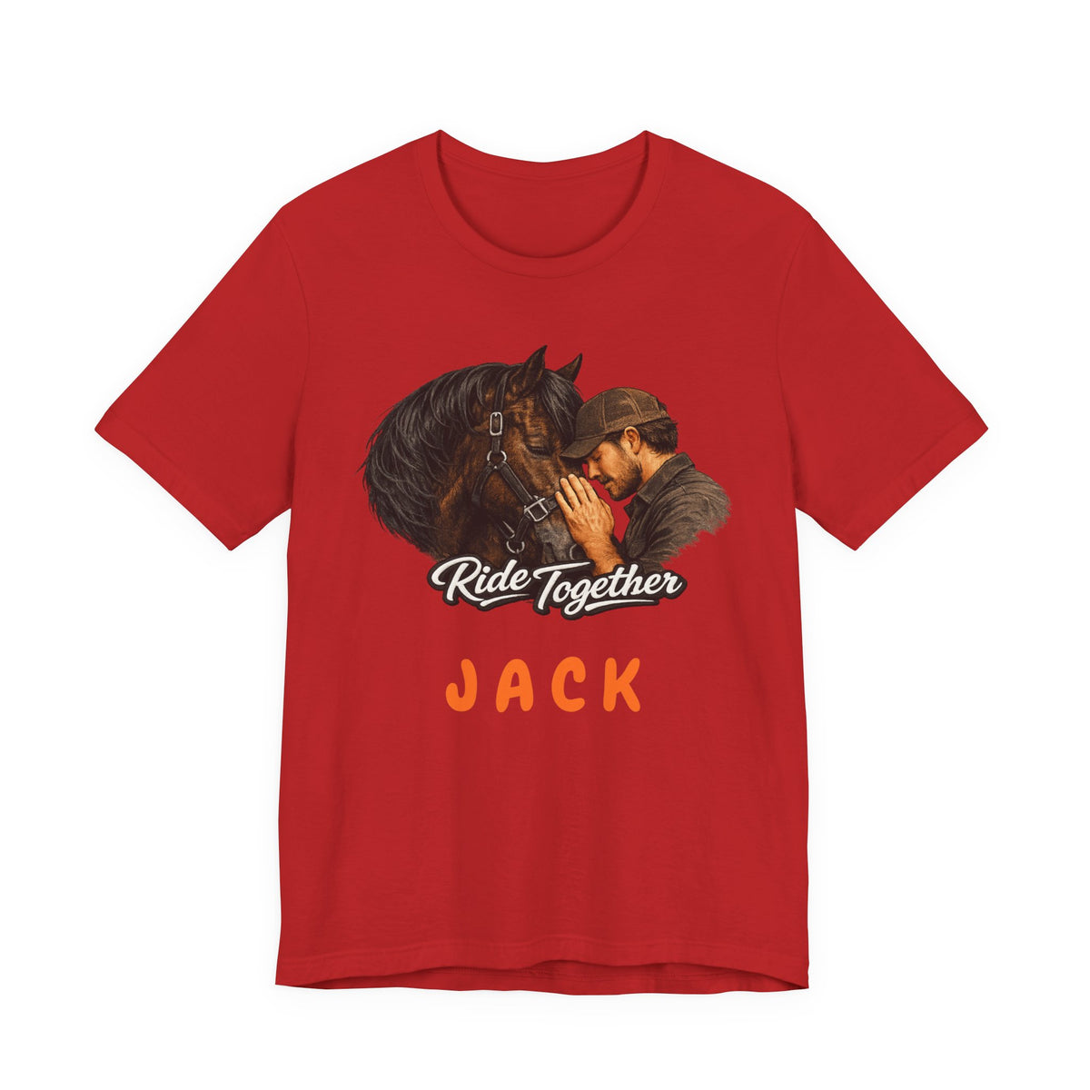 Ride Together Personalized Horse T-Shirt – view 21