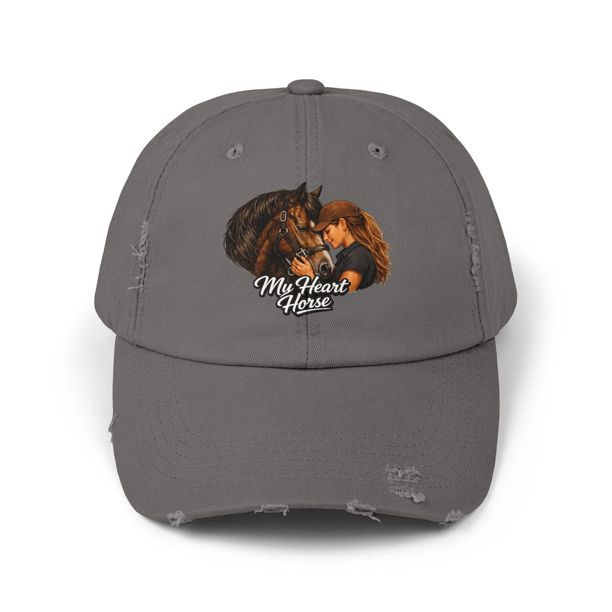 My Heart Horse Distressed Cap – view 11