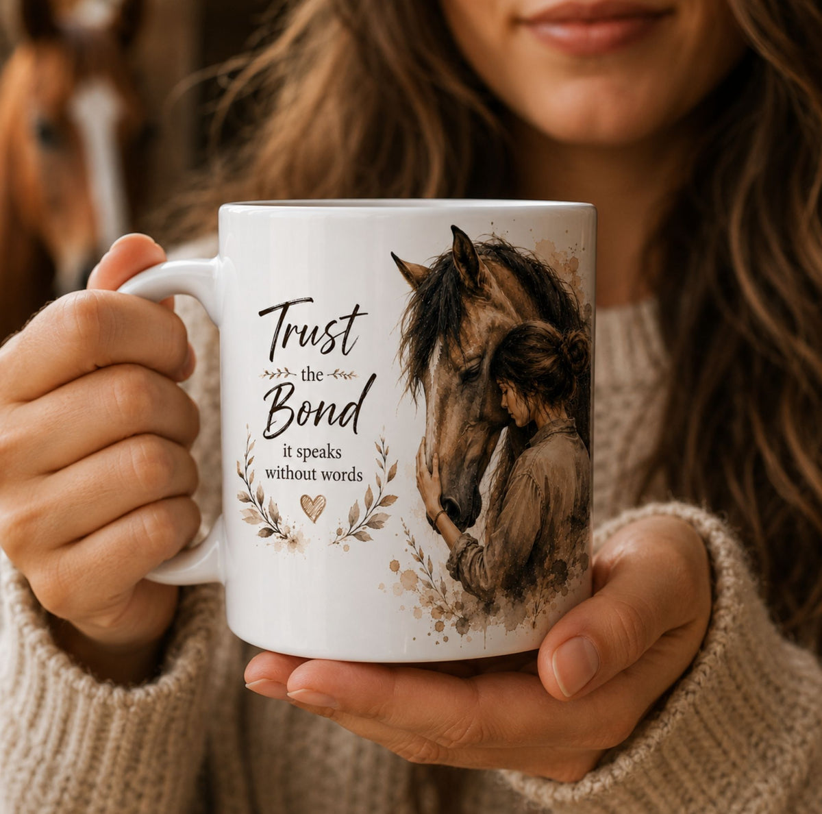 Trust the Bond Horse Mug