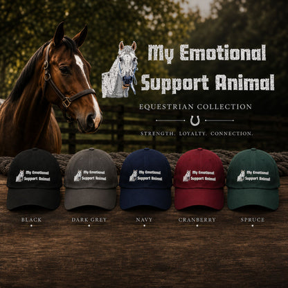 My Emotional Support Animal Horse Cap – view 4