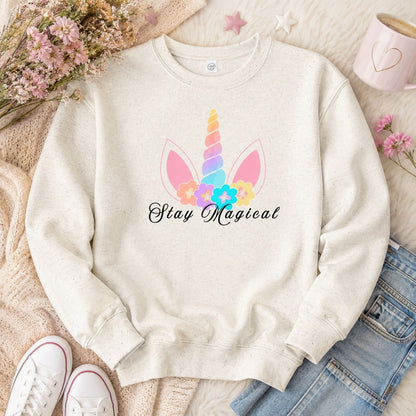 Stay Magical Unicorn Kids Sweatshirt