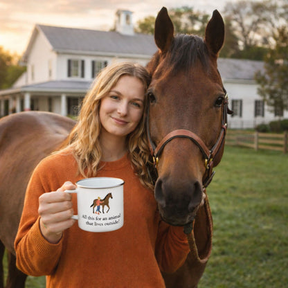 All This for an Animal Enamel Mug – view 2