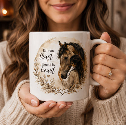 Bound by Heart Horse Mug