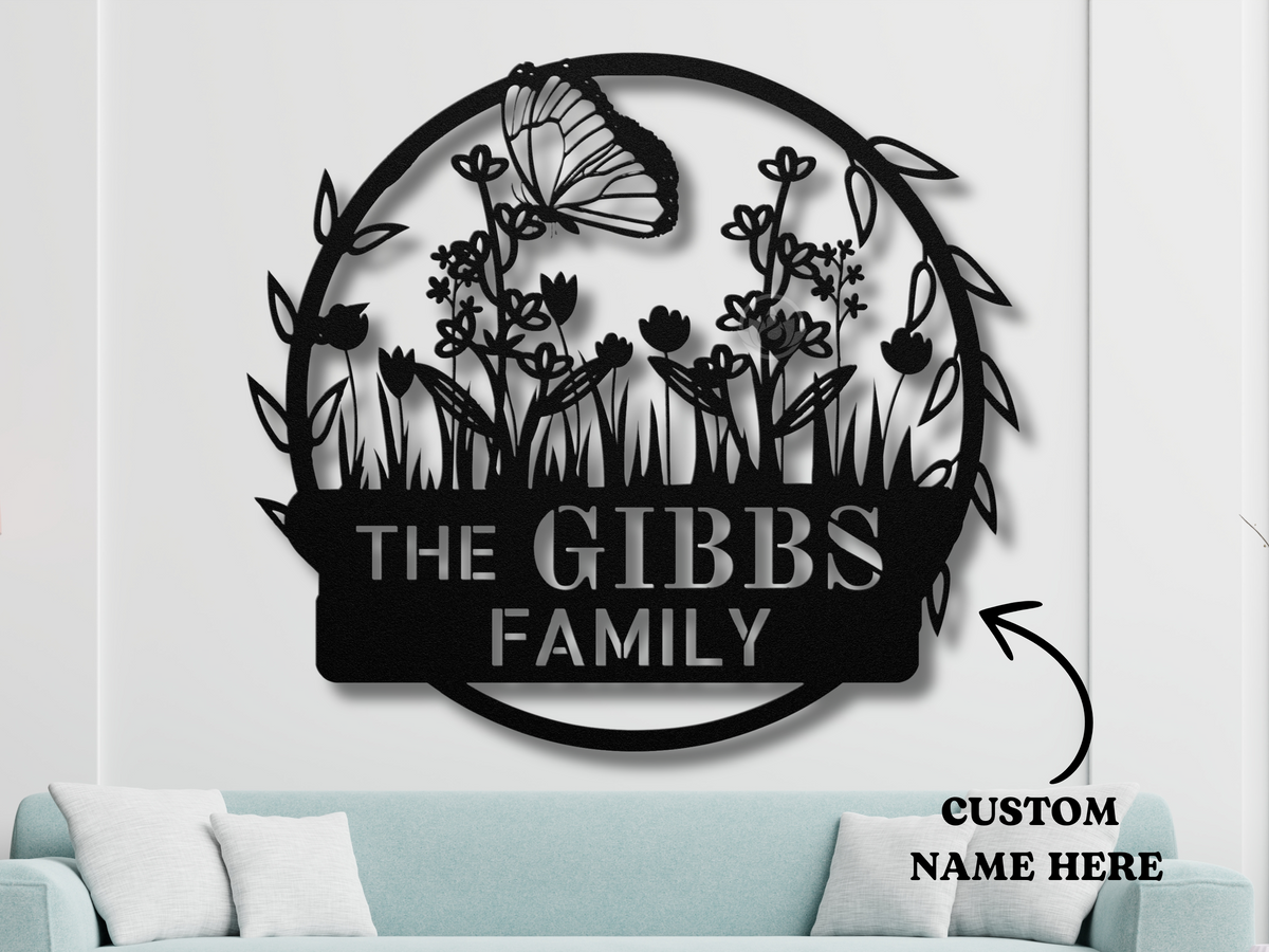 Welcome Sign-Custom Family Name Yard Sign